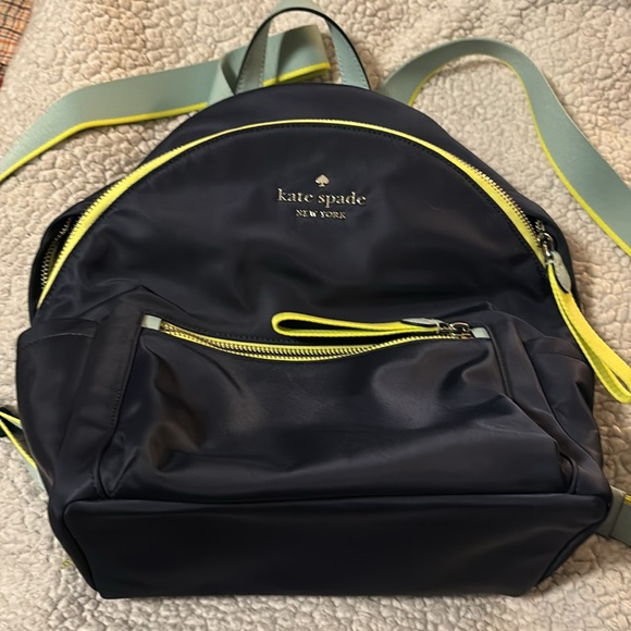 Kate Spade Nylon Chelsea Medium Backpack used once - Picture 2 of 4